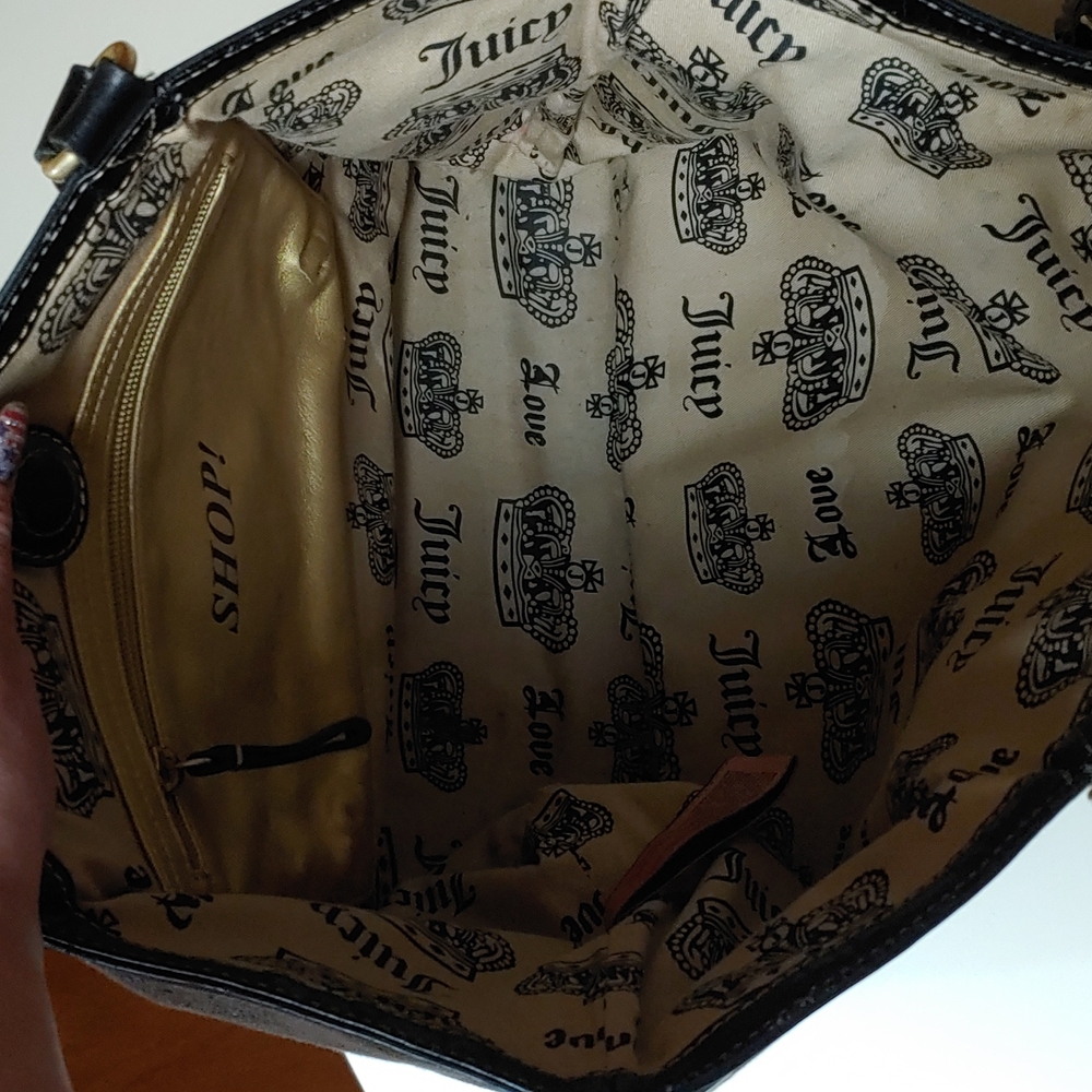 Juicy Couture y2k Vintage Velour Shoulder Bag - Picture 16 of 16